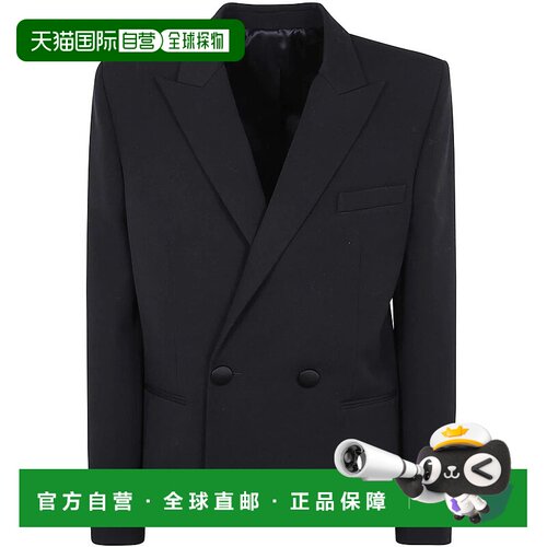 香港直邮BALMAIN 男士夹克 EH1SC185WC090 SS2025 黑色 Balmain G