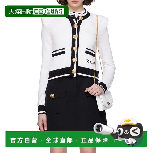 香港直邮Balmain 长袖针织开衫 CF0KL133KG48