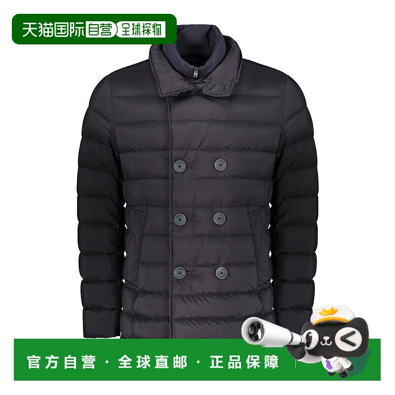 香港直邮HERNO 男士外套 PI001044U192889200 AW2023 黑色 长袖羽