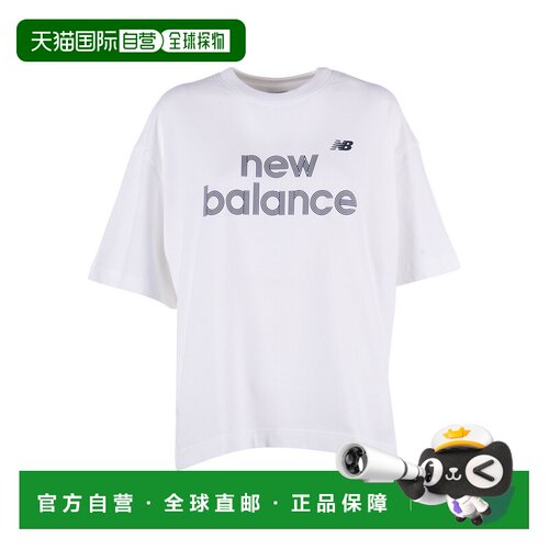 香港直邮NEW BALANCE 女士T恤 WT61L713WTWHITE SS2026 白色