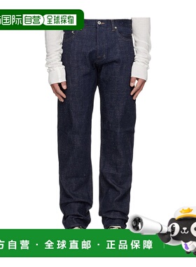 1h可退 香港直邮Rick Owens Drkshdw 无弹力直筒牛仔长裤 DL02E23