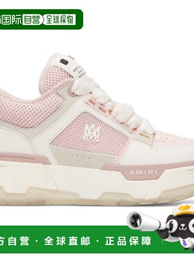 香港直邮AMIRI 女士 白色 & 粉色 MA-1 运动鞋 AWFOSR1080