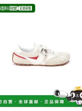 1h可退 香港直邮Coperni 女士 5T 皮质芭蕾女伶运动鞋 white白色