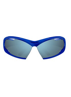 BALENCIAGA 女士太阳镜 BB0318S002BLUEBLUEBLUE SS2025