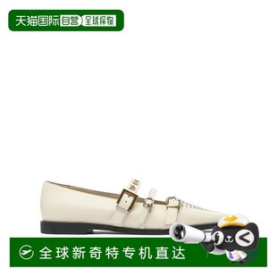 SD0371P001DY7BEIGE 1h可退 香港直郵PINKO 女士芭蕾樂(lè)福鞋 AW202