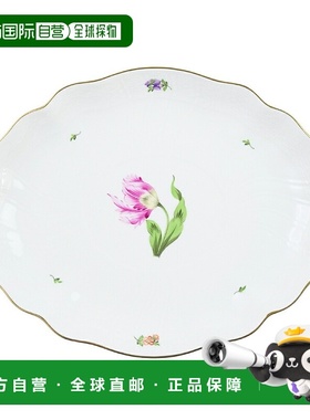 日本直邮Herend PDB 阳台上的春天 椭圆形 26.5cm 01211