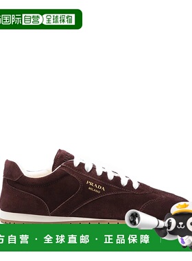 香港直邮PRADA 女士休闲鞋 1E152OF020054F0007 AW2025 酒红色