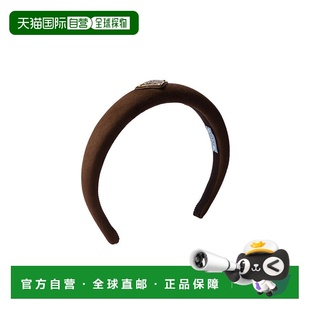 香港直邮Prada 1IH080008发箍发饰配饰 绒面革头带