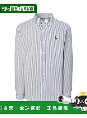 韩国直邮HAZZYS [25FW] 深蓝色条纹针织衫 (HZSH5D334N2)