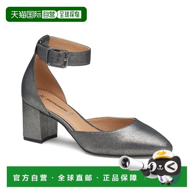 自营 johnston & murphyJohnston&Murphy维姬绒面泵-灰色 美国奥