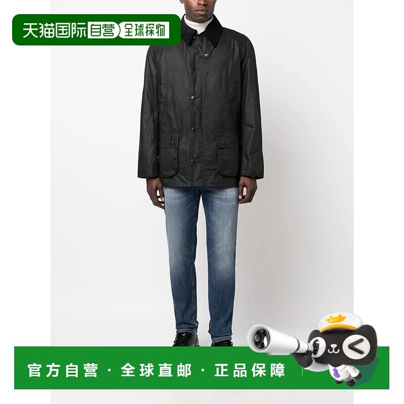 美国直邮BARBOUR-男士BARBOUR Ashby蜡制夹克