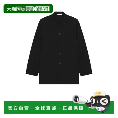 香港直邮潮奢 The Row 男士 Casey 衬衫 520W2974 black黑色 舒适