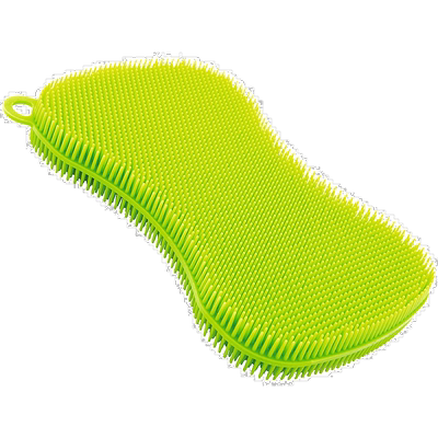 自营 Kuhn Rikon Stay Clean 洗涤海绵，红色 - 绿色 美国奥莱直