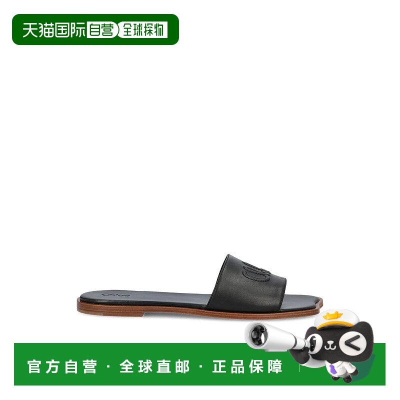 香港直邮CHLOÉ 女士凉鞋 CH25A12LPI001AI25 AW2025 黑色 Chloe S