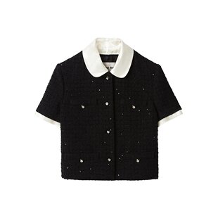 Miu Miu 单排扣圈圈呢夹克 MH1902135OSOOO