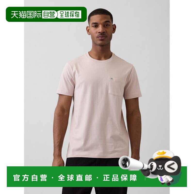 日本直邮GAP迷你logo口袋T恤 [471945014]短袖图片