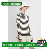 J40NH0003 香港直邮Jil J46497 T恤女装 上衣 Sander 条纹长袖