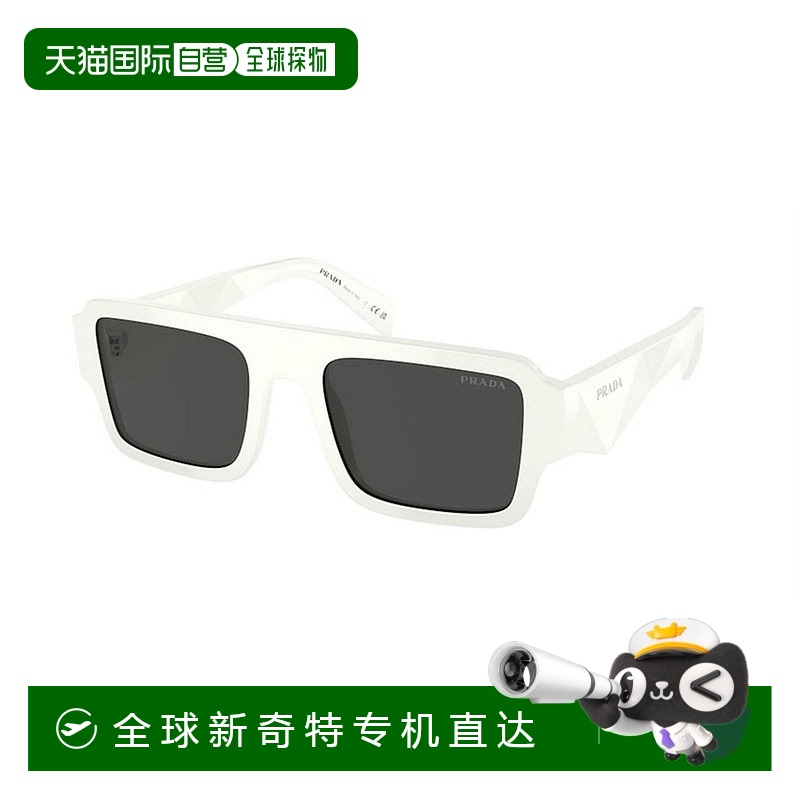 1h可退 香港直邮PRADA 男士眼镜 PRA05S17K08Z CO 黑色 徽标太阳