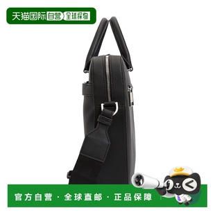 1h可退 香港直邮BOSS 波士 男士 Hugo 簽名飾邊拉鍊公事包 505364