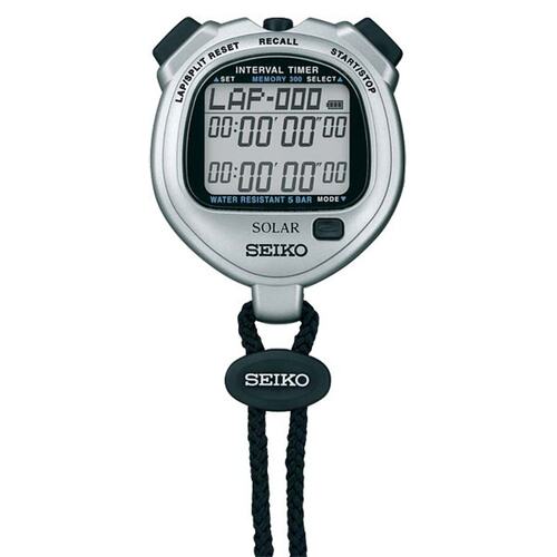 日本直邮SEIKO SEIKO SOLER 间隔定时器 时尚银色 SVAJ101