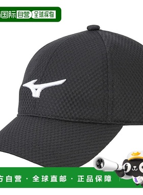 【日本直邮】Mizuno美津浓 网眼鸭舌帽/运动帽 32JW2100 黑色 L