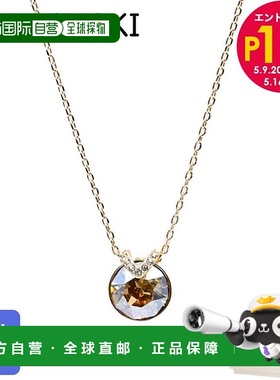 日本直邮SWAROVSKI 项链2023SS女士BellaV吊坠黄色黄金5662091