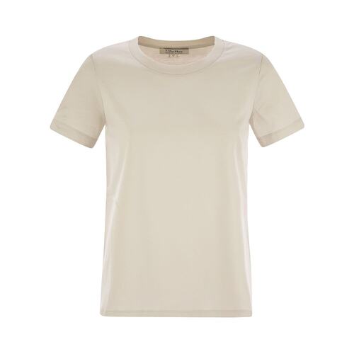 MAX MARA 女士T恤 9971045306002 SS2025 米白色 短袖T恤