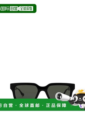 1h可退 香港直邮潮奢 Gucci 古驰 男士 Eyewear 方格太陽眼鏡 GG1