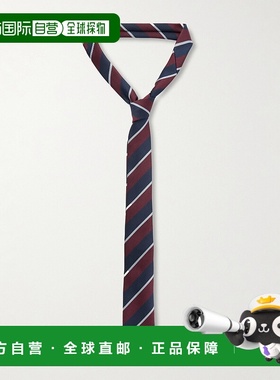 1h可退 香港直邮The Frankie Shop 女士 Lene 条纹斜纹领带 NTFS2