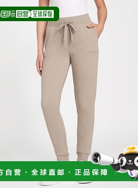 自营guessZendra Fleece Joggers - moondust 美国奥莱直发运动裤