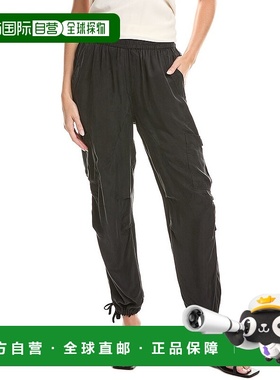 自营 johnny was约翰尼是Lemie裤子-黑色 美国奥莱直发休闲裤卫裤