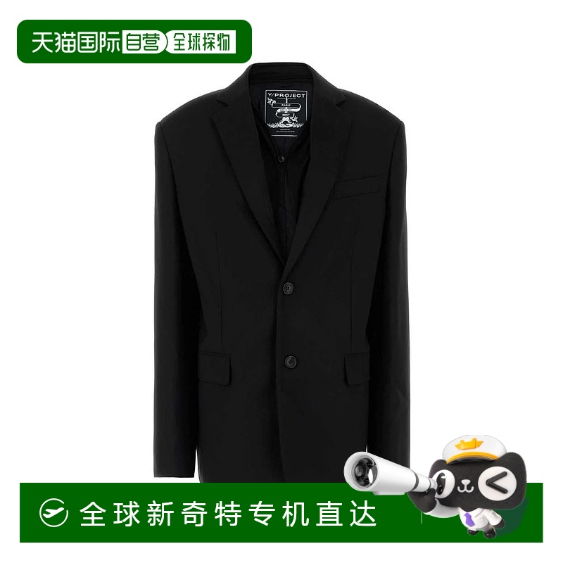 1h可退 香港直邮Y/PROJECT 女士外套 201BL008F533BLACK AW2024