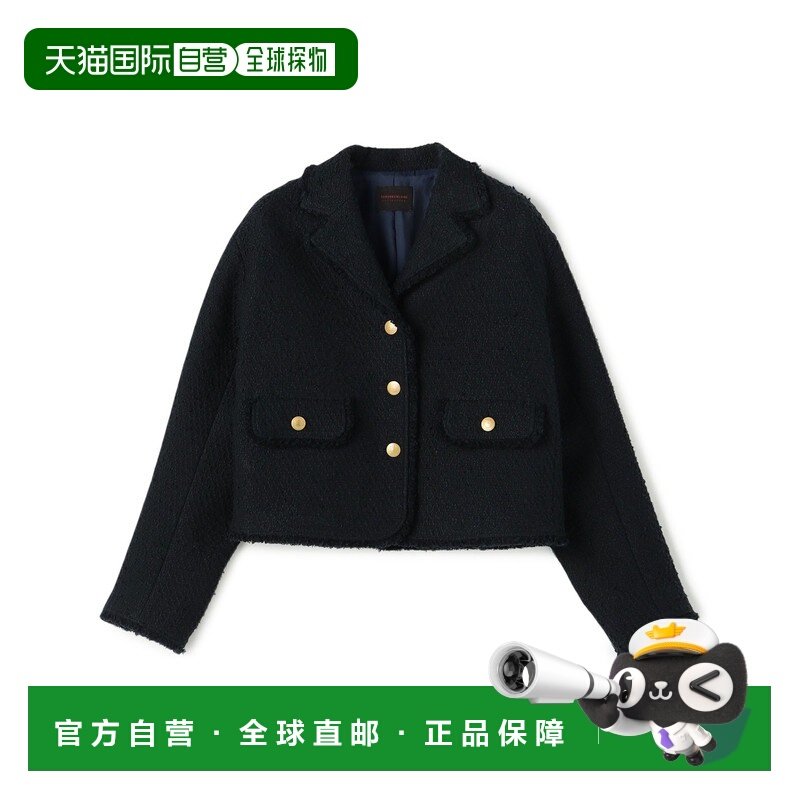 日本直邮TOMORROWLAND collection 女装 宽松翻领 短款西装外套,女装/女士精品,短外套,淘宝优惠券,粉丝福利购,淘宝优惠卷