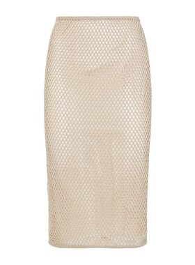 PRADA 女士半身裙 3114316NDSOOOF0065 SS2025 米白色