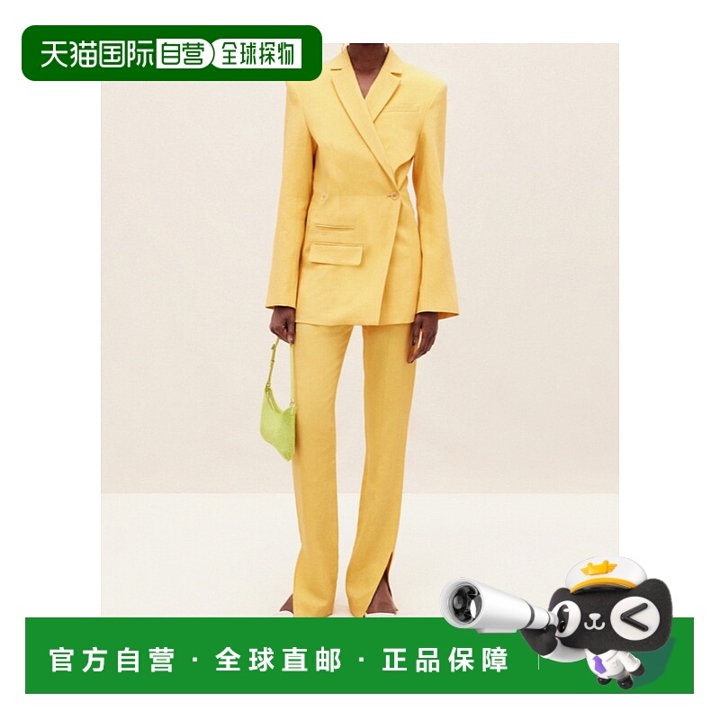 1h可退 香港直邮JACQUEMUS 女士西服 231JA0221069250YELLOW SS20