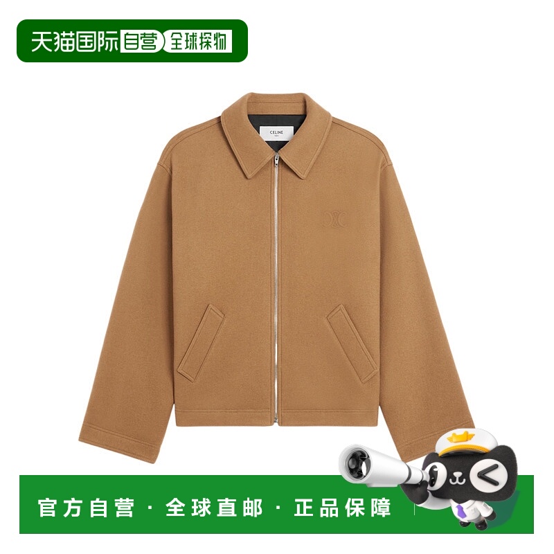 香港直邮CELINE 男士夹克 RV0Q9814E02CM AW2025 棕色