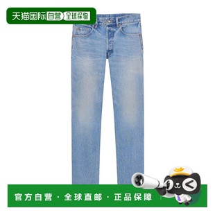 816412Y35AS直筒裤 多口袋牛仔裤 Laurent 香港直邮Saint