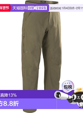 加拿大直邮始祖鸟Cronin男棉质透气拉伸户外攀岩休闲长裤