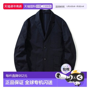 BLAZER 韩国直邮YALE BUTTON NAVY夹克YD01JK0068NA VENTILE