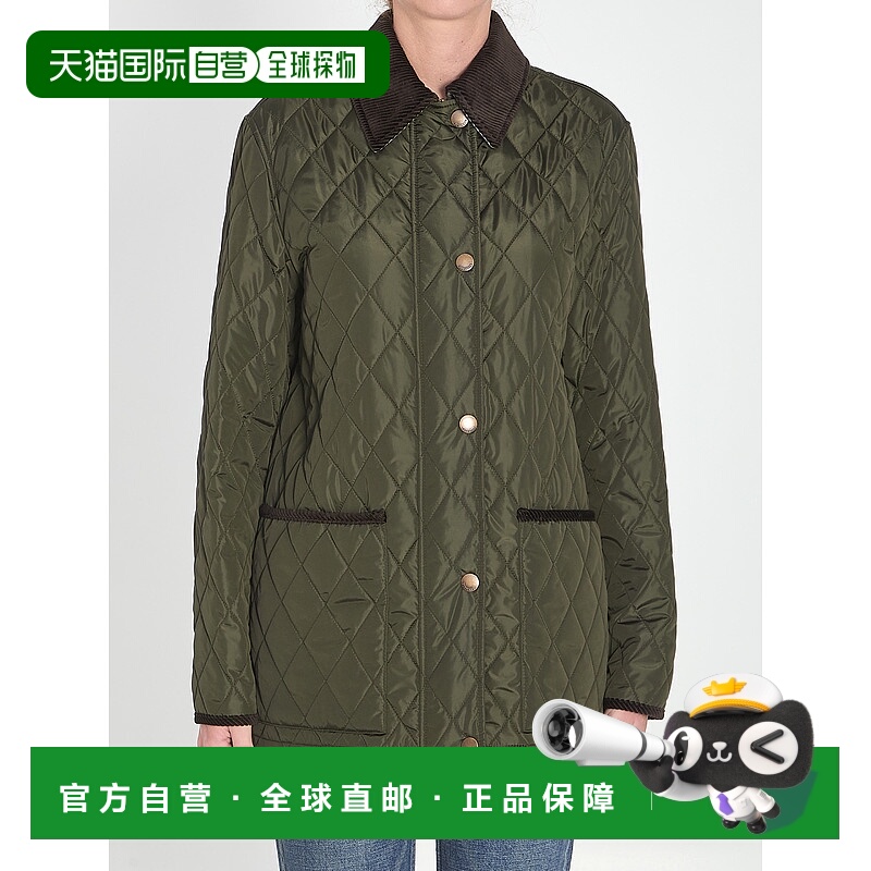 1h可退 香港直邮BURBERRY 女士夹克 8113591C2491 AW2025 绿色 Bu