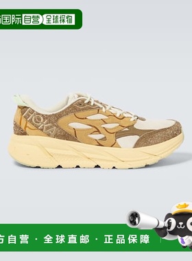 1h可退 香港直邮潮奢 Hoka One One 男士 Clifton L 绒面革运动鞋