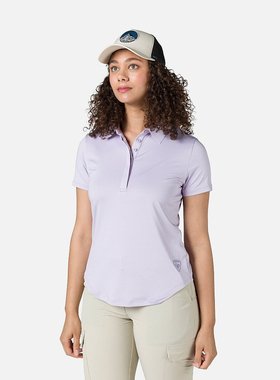 Rossignol 女士 E-Fiber Active Polo 衫（雾紫色）RLMWY1333B00L