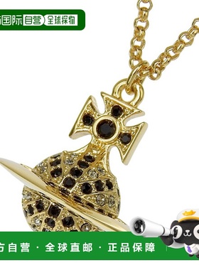 日本直邮Vivienne Westwood 配饰 女士项链 折扣店 金色 x 黑色 J