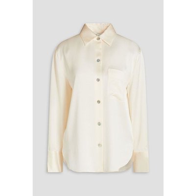 美国直邮VINCE. 丝缎绉布衬衫