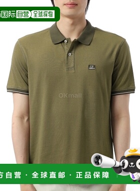韩国直邮CP COMPANY 触感珠地网眼 Polo 衫（18CMPL130A 006263G