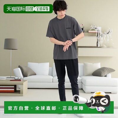 1h可退 日本直邮coen 【WELLTECT】印花T恤 ー吸水速干/接触冷感/