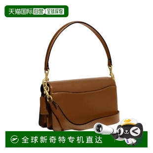 专柜款 香港直邮COACH 女士PVC配皮单肩斜挎手提包蔻驰背包