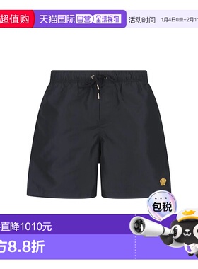 香港直邮VERSACE 男士泳装 SS2026 10188841A136372B130短裤黑色