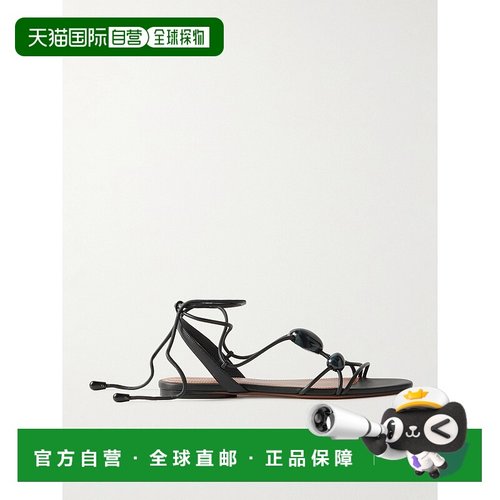 1h可退 香港直邮潮奢 ZIMMERMANN 女士 Gleam 皮质凉鞋 3436FS25A