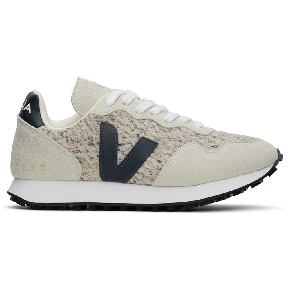 VEJA|灰色 & 海军蓝 SDU Alveomesh 法兰绒运动鞋